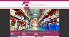 Desktop Screenshot of fc-laboratories.co.th